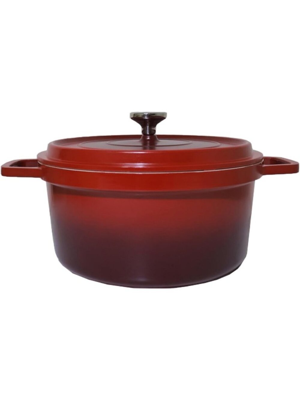 Lightweight 2.9QT Aluminum Dutch Oven with Lid - Nonstick Casserole for